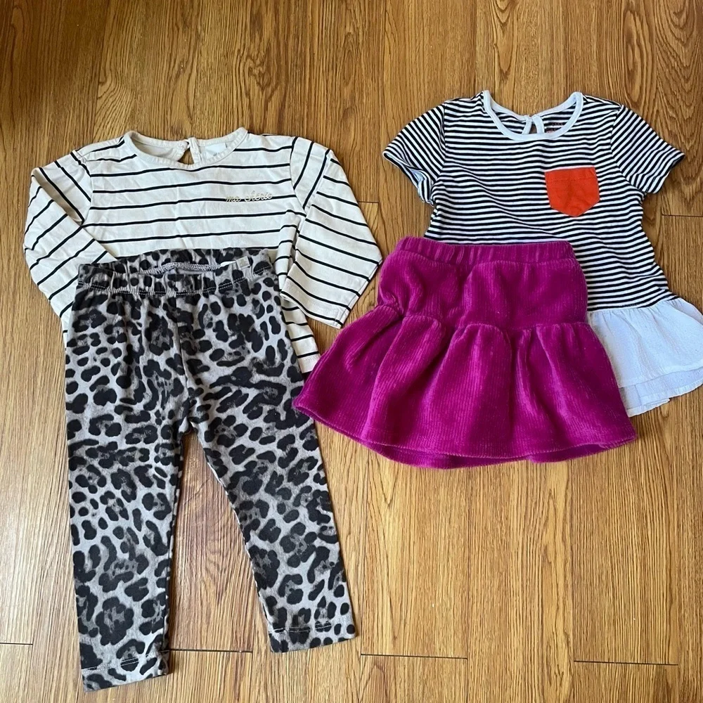 Cute fall 4 piece bundle sZ 12 months for babygirl